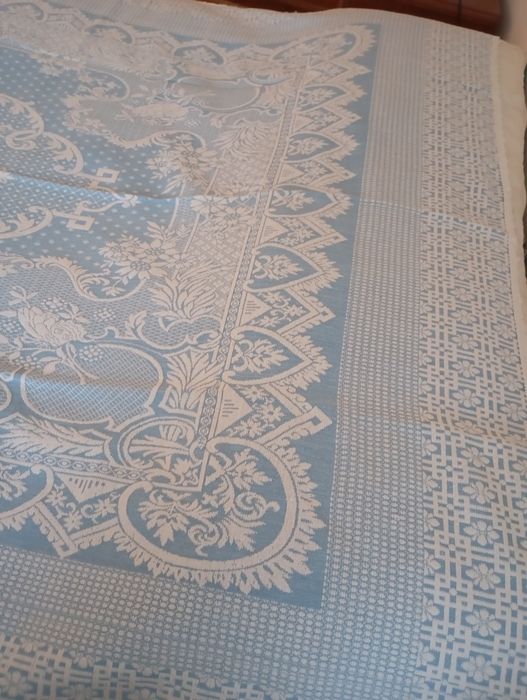 Várias mantas de algodão