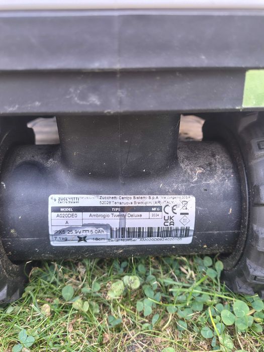 Robot koszący Ambrogio Twenty Deluxe na gwarancji