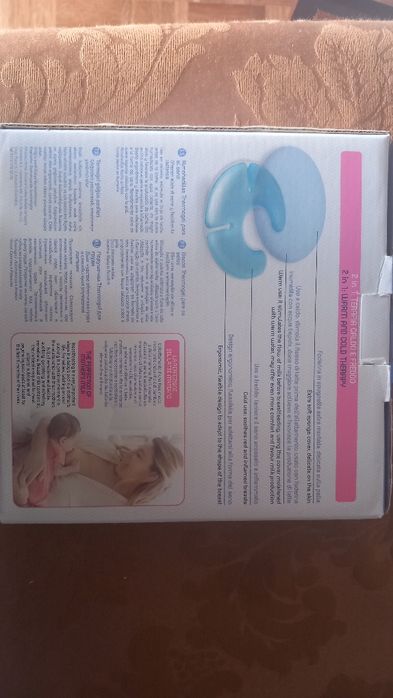 4 Discos calor/frio para amamentação