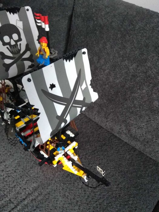 Lego statek piratów 6290 Red Beard Runner komplet Pirate Battle Ship 6286