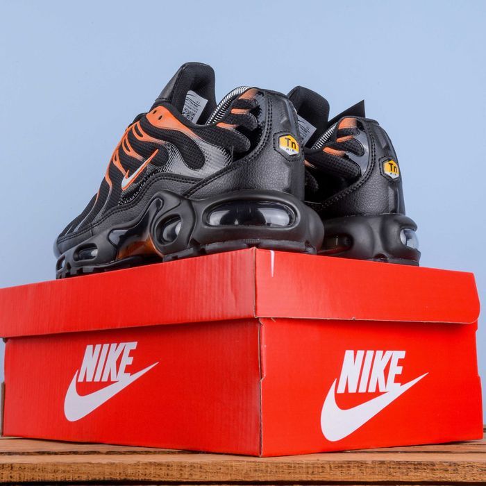 (1959) Акція! Кросівки Nike Air Max TN Plus чорні (41 42 43 44) найк найки