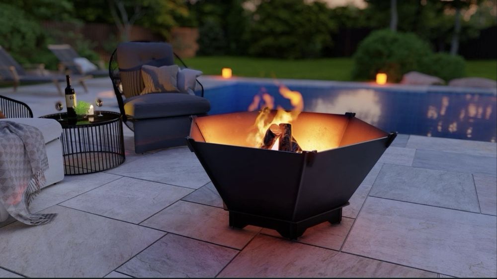 Palenisko ogrodowe PREMIUM GRILL 76cm Hexagon