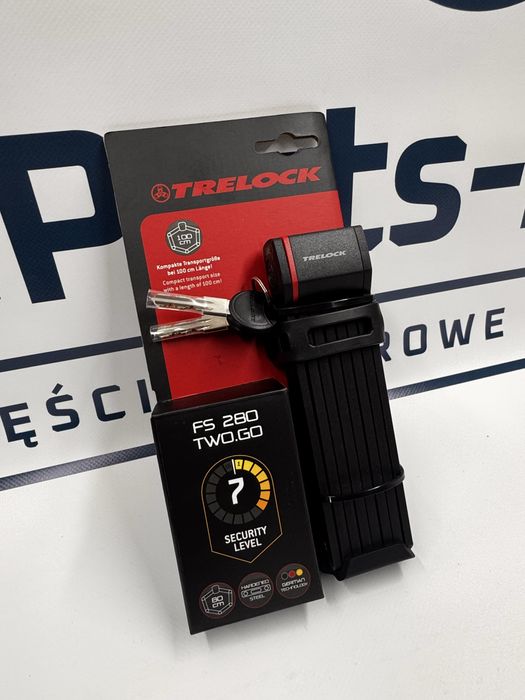 Zapięcie rowerowe TRELOCK FS 280 TWO.GO 80cm