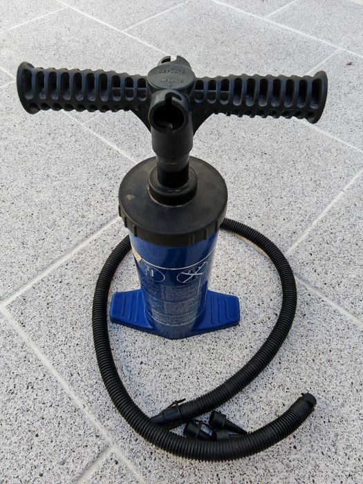 Bomba de ar manual e elétrica