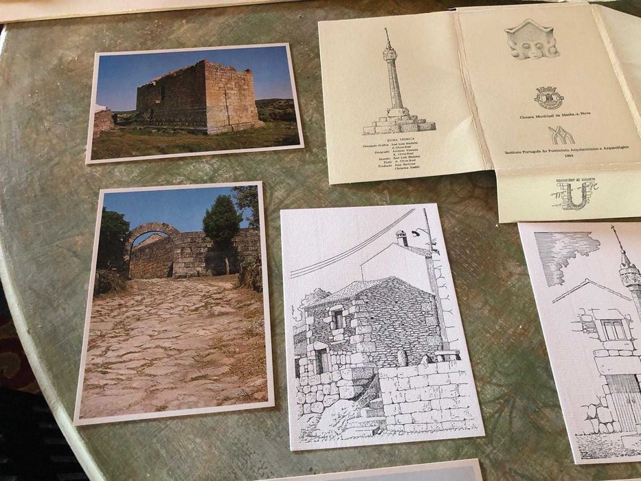 Idanha a velha, 11 postais,5 desenhos 6 fotos