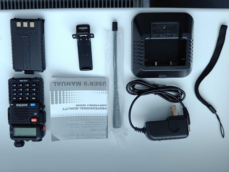 Рація Baofeng UV-5R Black, нова.