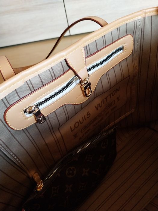 Torba louis vuitton neverfull monogram shopper