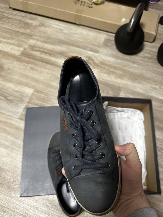 Мужские кеды кроссовки ecco soft 7 м