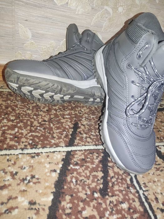 Зимові Кожані ботинки