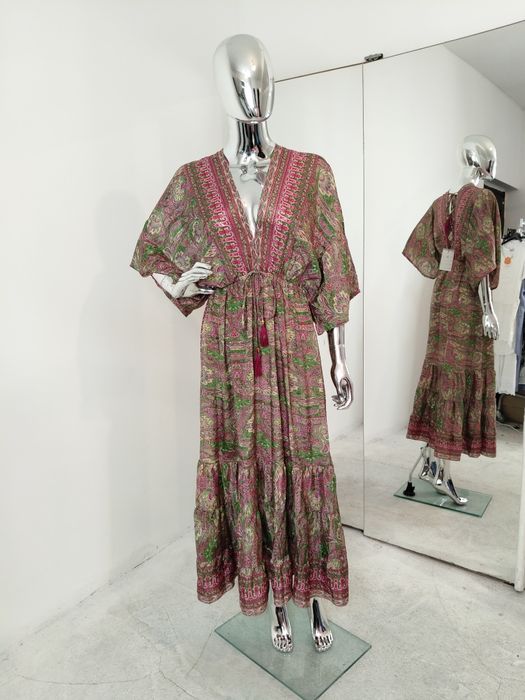 Zwiewna sukienka boho Maxi