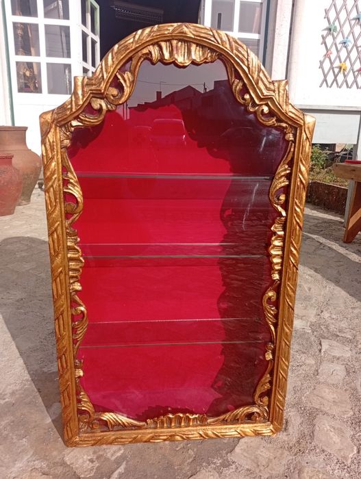 Vitrine/ expositor de parede