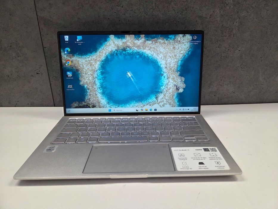 SUPER Asus ZenBook UX433F i7 10510U ram 16GB dysk 512SSD Laptop Win 11