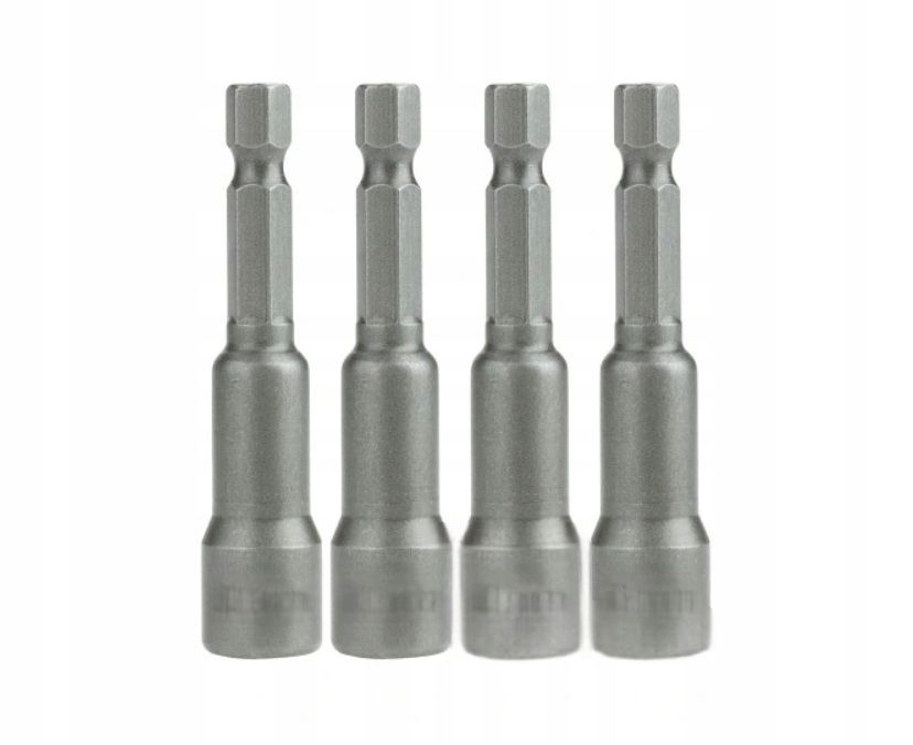 Zestaw nasadek Cr-V 1/4" do wkrętarki 6.3 mm HEX Parkside 6/8/10/12 mm