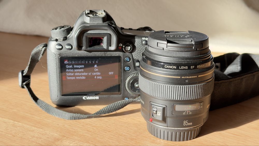 Canon 6d + EF 50mm + EF 85mm