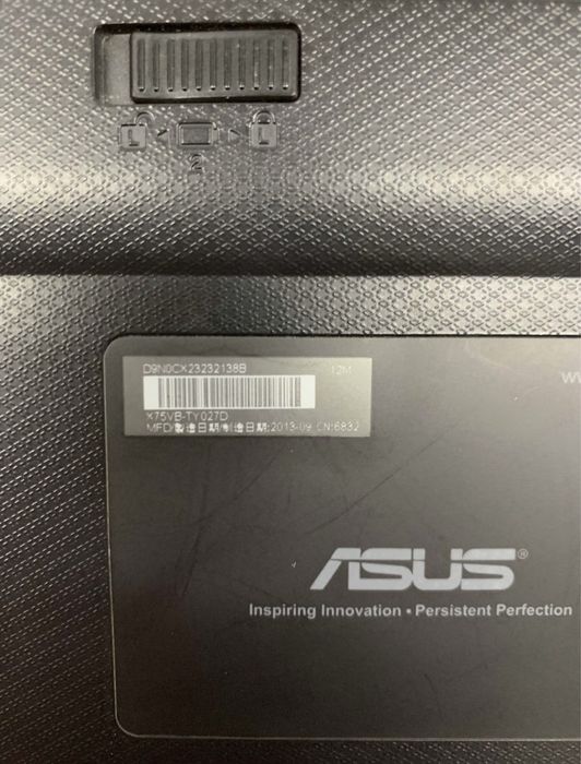 ASUS X75VB i5-3230M 6,00Г5 1 Tb 17'