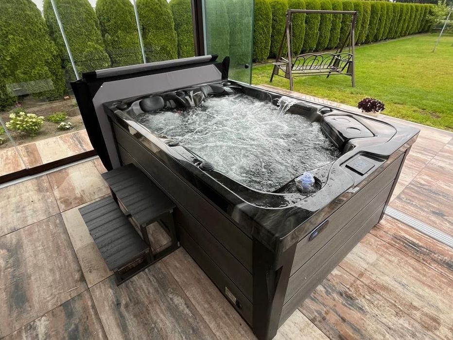NEW Dżakuzi ogrodowe spa TOPAZ PlatinumSpas 3-os. wodospad ozonator