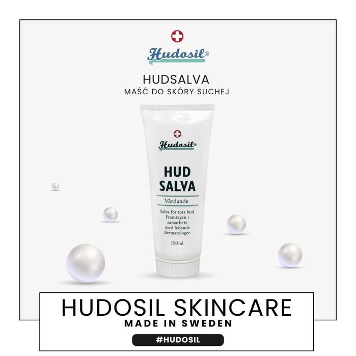 Hudsalva Hudosil Oryginalna ze Szwecji: maść Hud Salva 3 szt. po 100ml