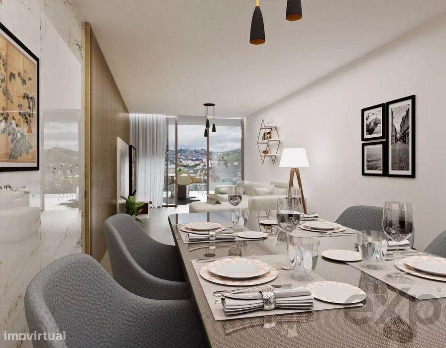 Novo Apartamento T2 Moderno com Vista Mar Deslumbrante