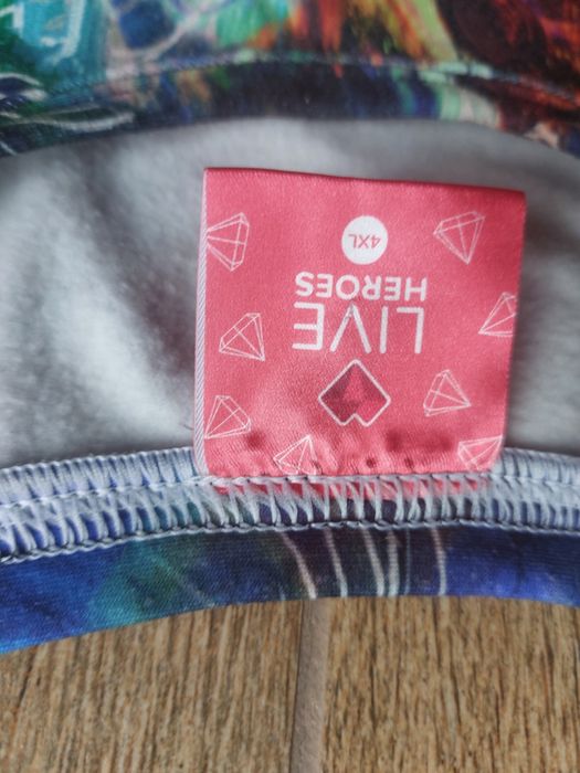 Używana męska bluzka LION, produkt polski, rozm. 4XL