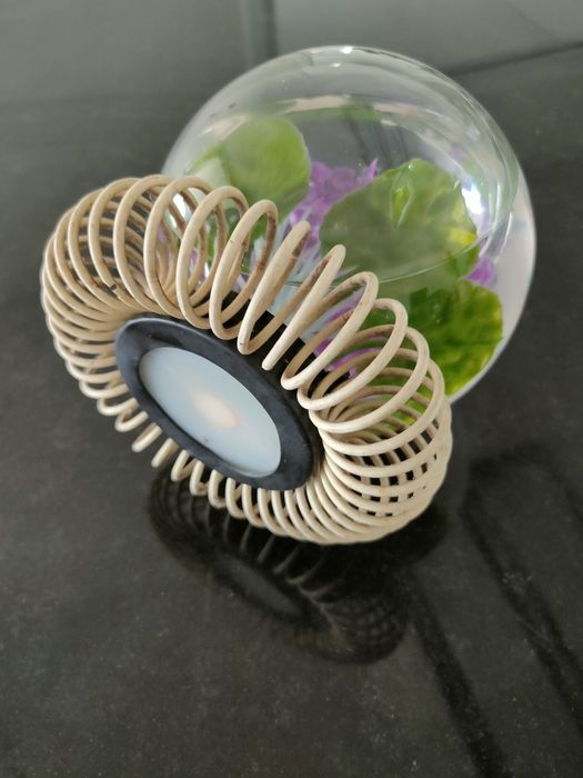 Globo floreira antiga.