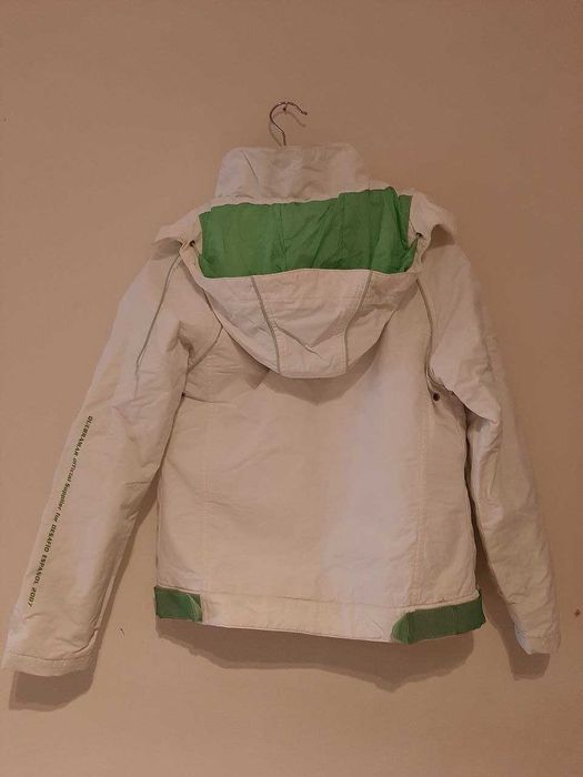 Quispo branco e verde S - Quebramar - neve