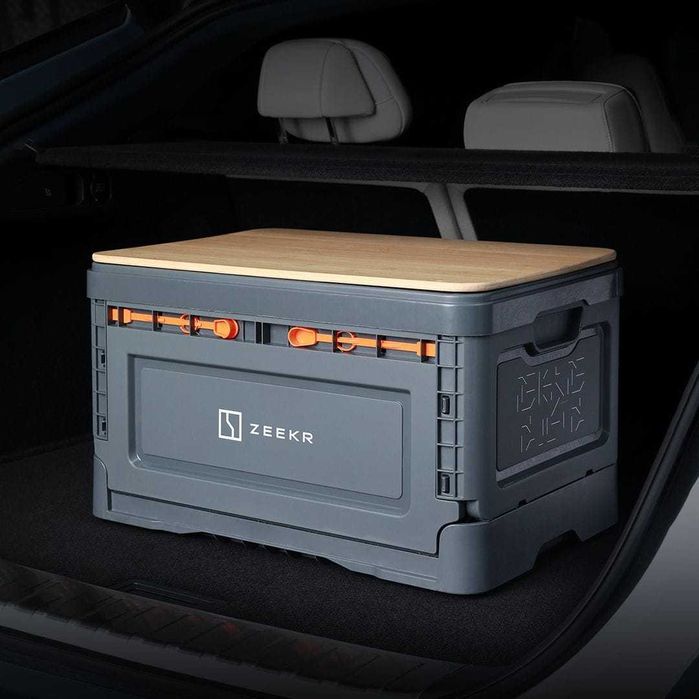 Оригинальный складной ящик Zeekr, органайзер в багажник