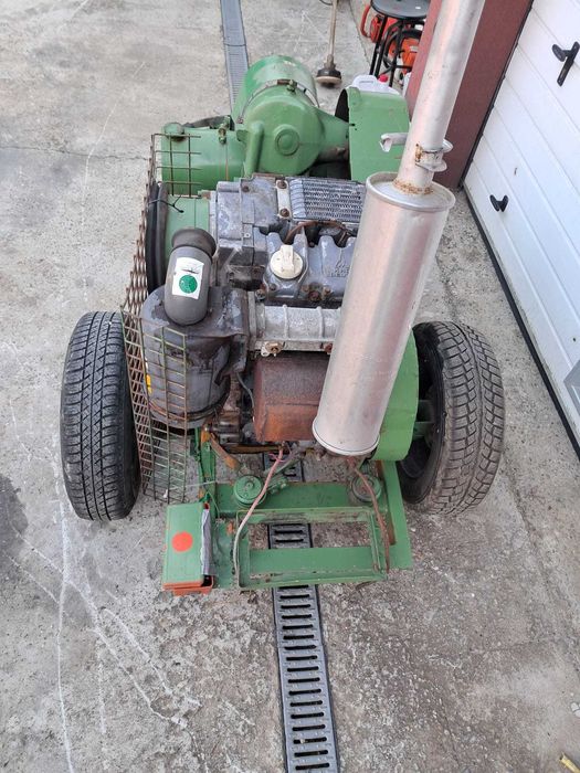 Silnik Deutz 2 cylindry agregat napęd WOM