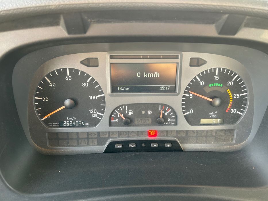 Mercedes Benz Axor 1828 Wywrotka HDS Palfinger