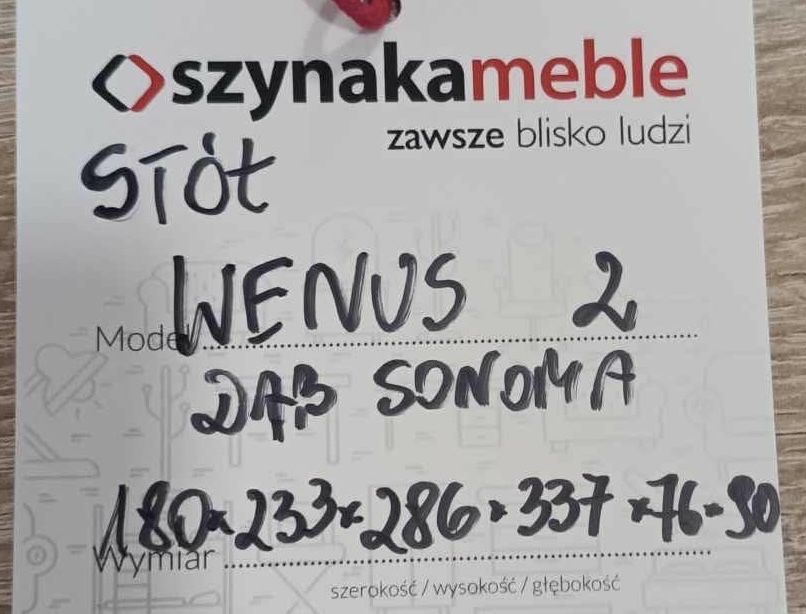 Sprzedam duży solidny stół dąb sosnowa