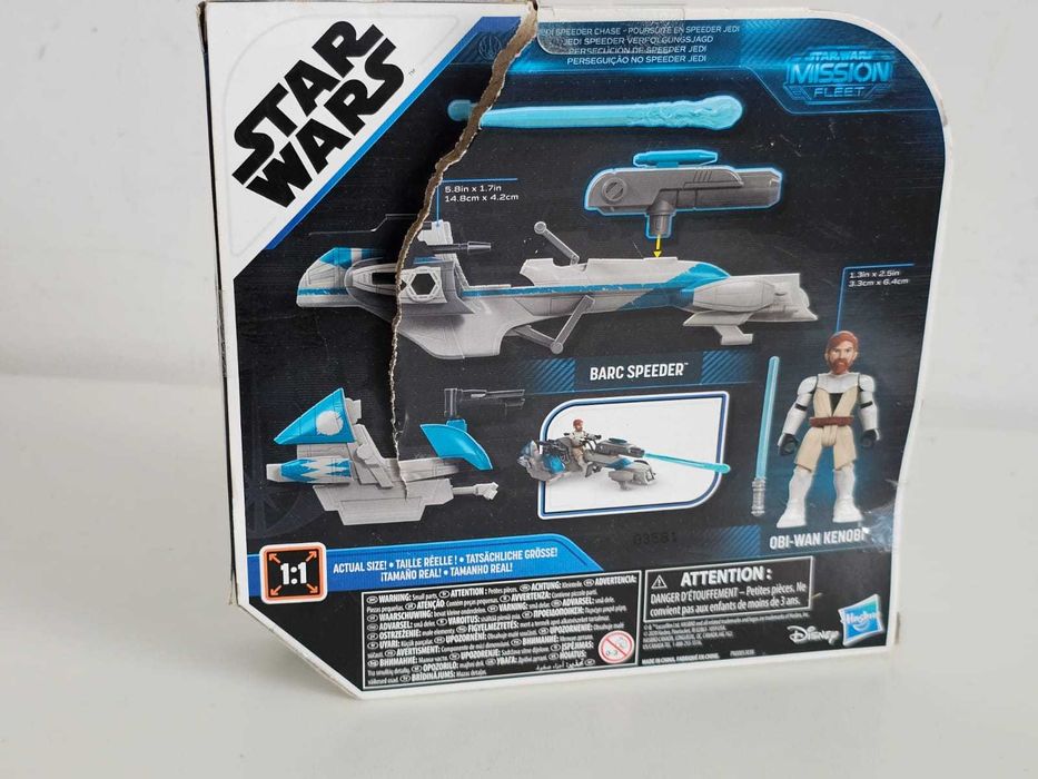 Star Wars Mission Fleet - Barc Speeder pojazd + figurka