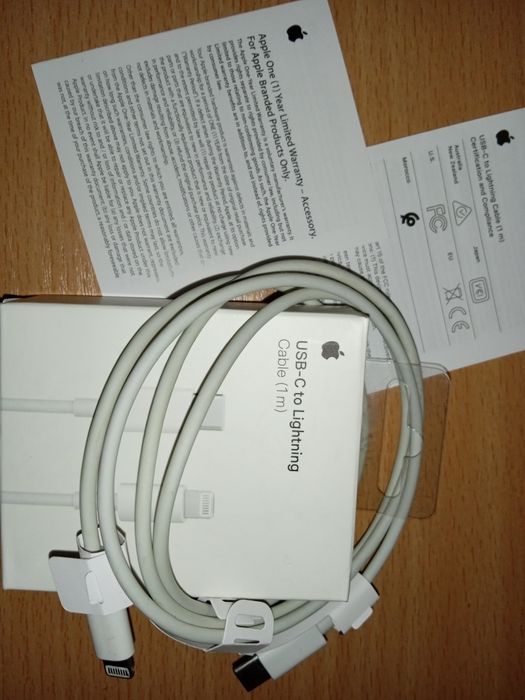 Кабель синхронизации данных Apple USB-C to Lightning Cable 1m