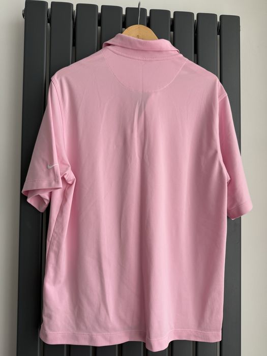 Футболка рожева оригінал поло теніска сорочка Nike розмір L Л