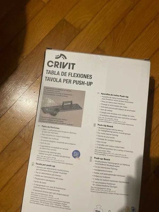 Tábua de flexões Crivit