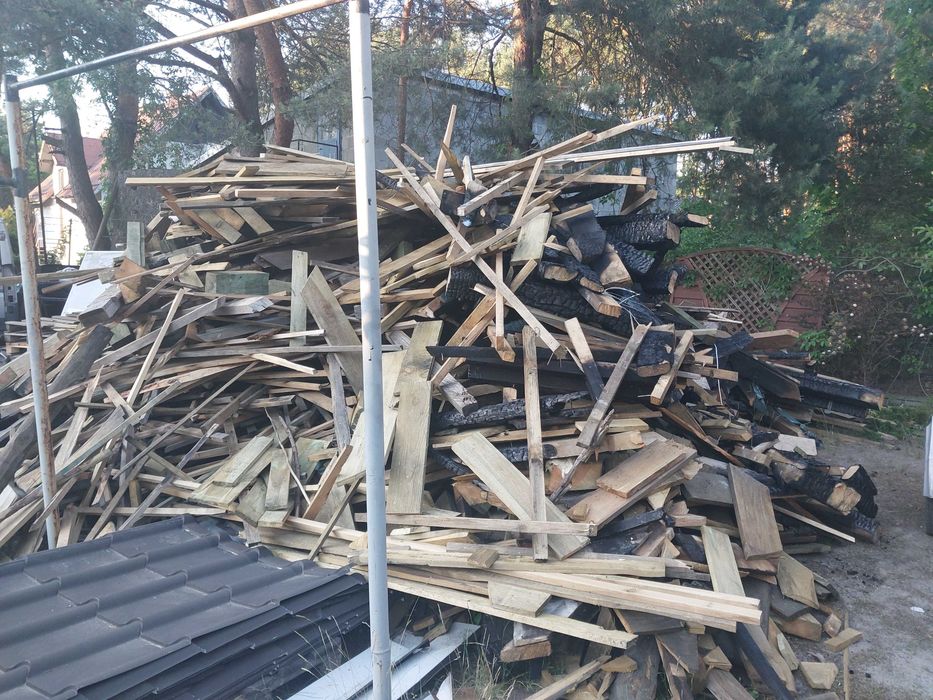 Drewno opałowe suche,krokwy,łaty 20 m3