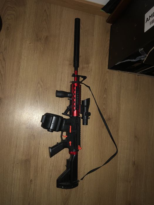 Pistola de gel abateria