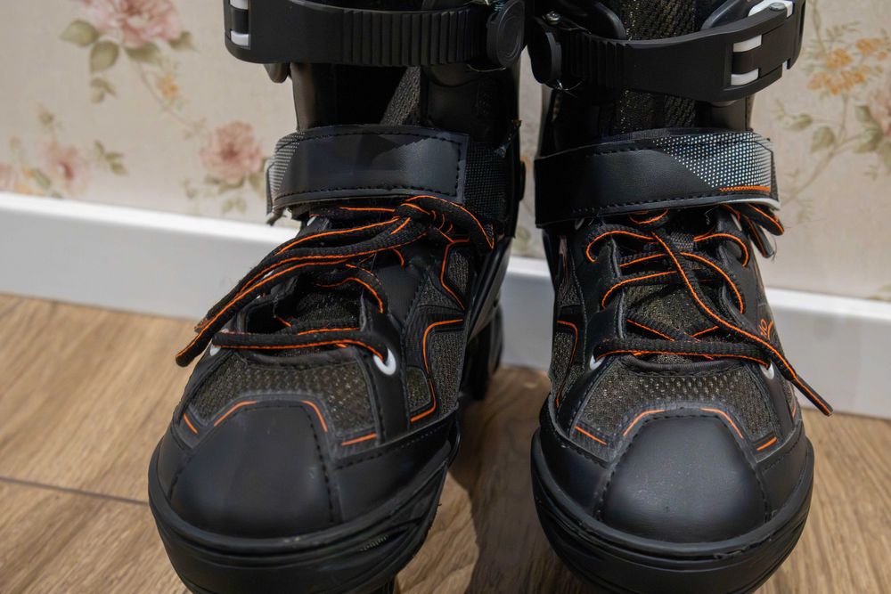 Rolki oxelo fit 3 czarne rozmiar 35-38.