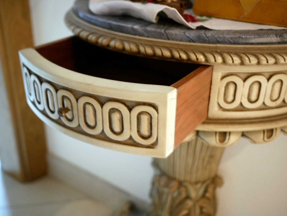 Consola Entrada + Espelho Parede – Estilo Clássico (Vendo Separado)