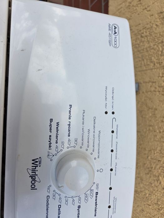 Pralka whirlpool
