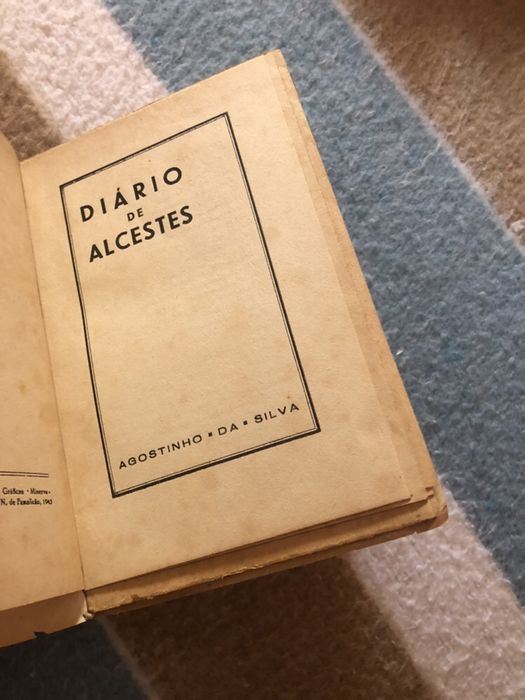 1945| Diario de Alcestes | Agostinho da Silva