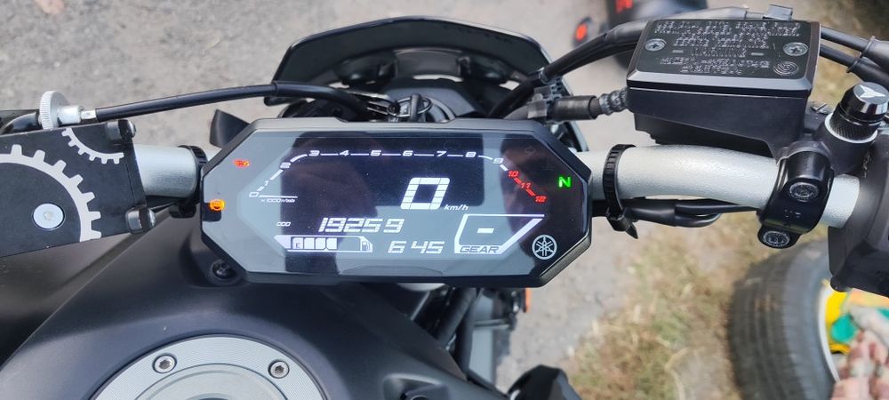 Yamaha MT-07, 2021 рік, 19 000 км, колір – чорний (Stealth Black).