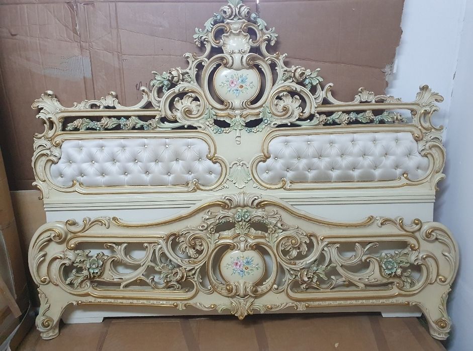 Wspaniała sypialnia włoska marki Silik barokowa