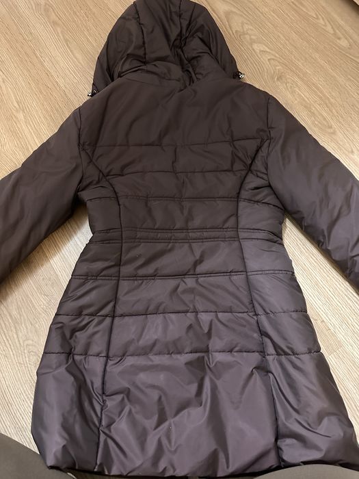 Куртка, пуховик, зимовий шоколадний