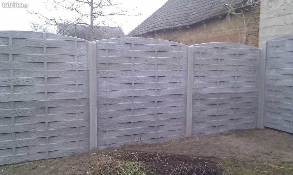 Ogrodzenia betonowe płoty Gniezno Wysoka jakość 220 zł