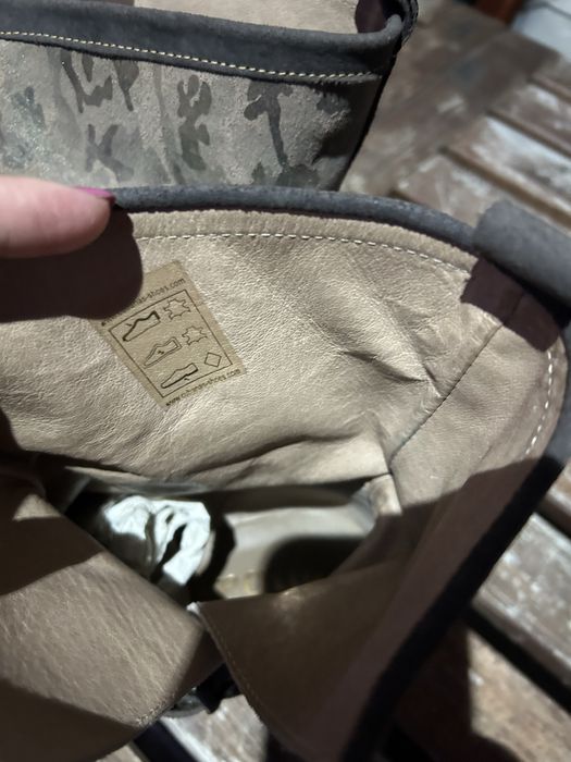 Botas cubanas em Pele