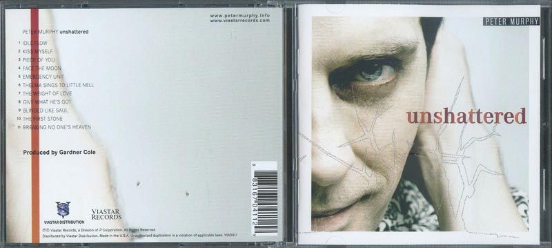 PETER MURPHY (Bauhaus) - Unshattered CD [USA]