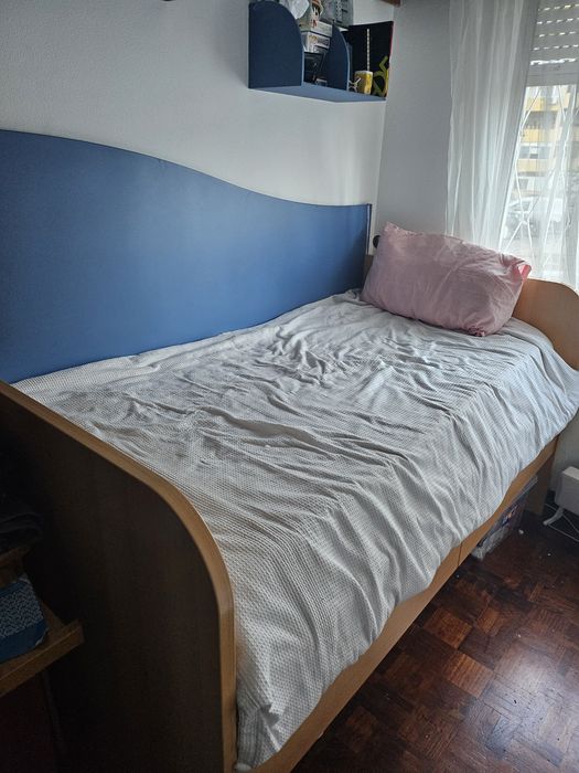 Cama+cama gaveta 2ª mão