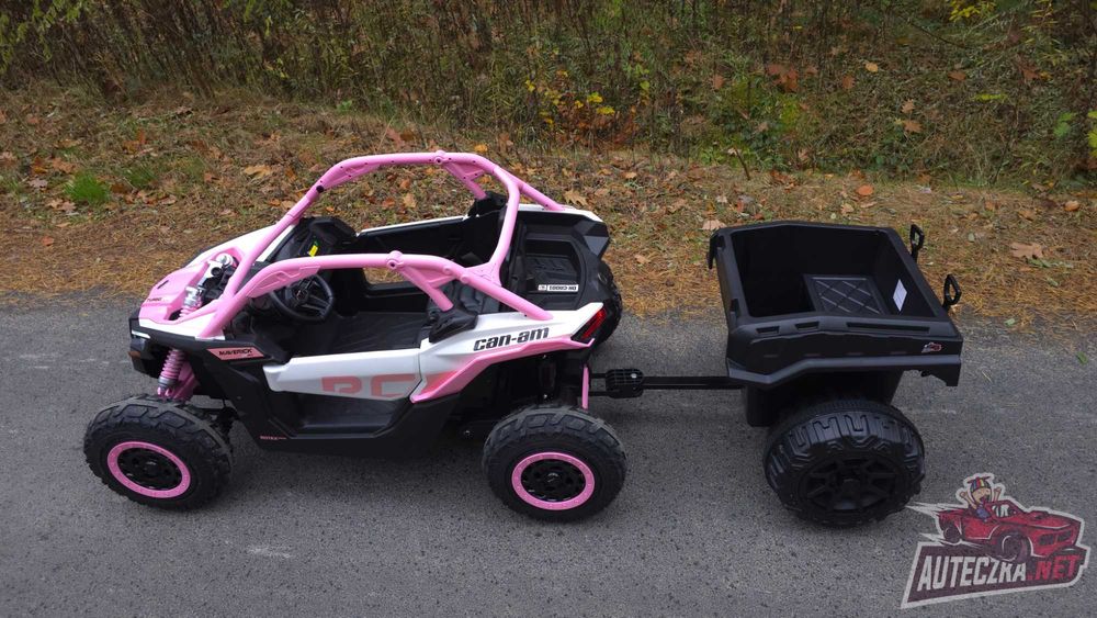 Autko CAN-AM Maverick z przyczepką dla dzieci autko samochód buggy