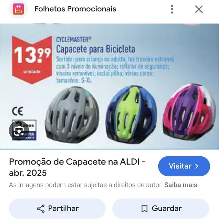 Capacete Criança para bicicleta skate, patins, trotinete