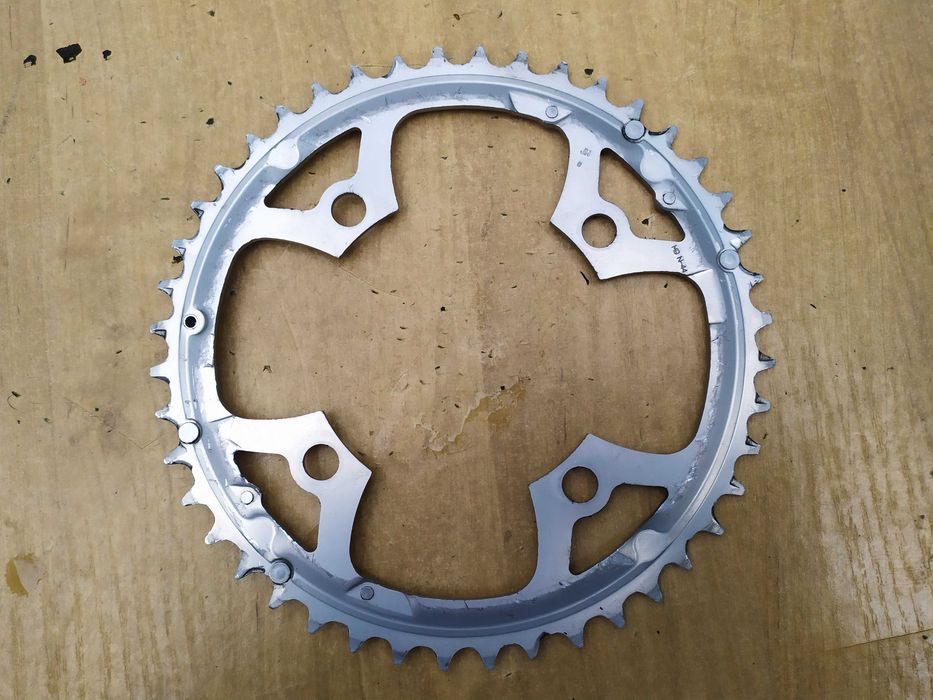 Shimano Mega9 zębatka korby N-44 Aluminiowa 104mm  Deore LX Polecam