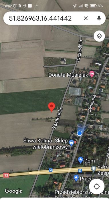 Działki budowlane okolice Leszna Długie Stare